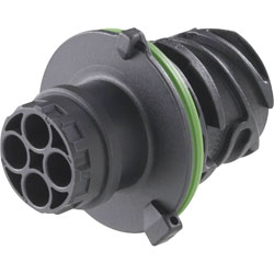 TE Connectivity AMP Round Plug Connectors 230V (Pin and Bush Case)