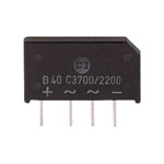 3.7A Silicon Bridge Rectifiers SIL PCB Mounting