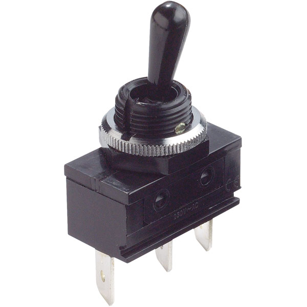  C1720ROAAE 16A Miniature Toggle Switch SPDT On-Off-On 250V AC