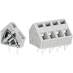 WAGO 236 Series PCB Spring Terminal Blocks 16A Grey