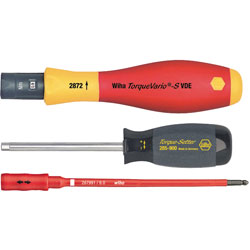 Wiha TorqueVario®-S VDE Torque Screwdrivers