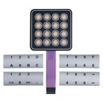 APEM Standard and Illuminated Membrane Keypads