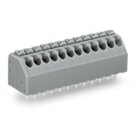 WAGO 7-Way PCB Spring Terminal Block 3.5mm Blue/Grey