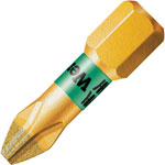 Wera BiTorsion® Diamond Hard Bits for Phillips Screws 25mm