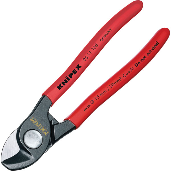 Knipex 95 12 200 Cable Shear - Twin Cutting Edge Multi Component H...