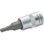 Toolcraft 1/4in. Drive Sockets with Hex Screwdriver Bits