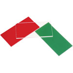 RVFM Transparent Green Plexi-glass Sheet 100x200x3mm