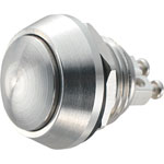 Zip Switch 12mm IP65 Vandal Resistant SPST, Off-On Switches