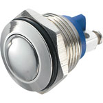 Zip Switch 16mm IP65 Vandal Resistant SPST, Off-On Switches