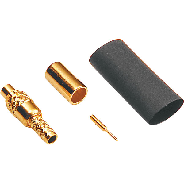  416502 MMCX Microminiature Connector Gold Plated Crimp Plug