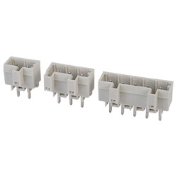 WAGO 721-13x Series 5mm PCB 12A MCS Vertical Closed Male Headers