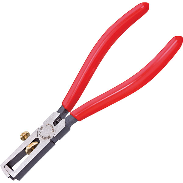 Knipex 11 01 160 Insulation Strippers Plastic Coated Handles 160mm