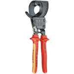 Knipex Ratchet Action VDE Cable Cutters
