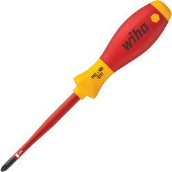 Wiha SoftFinish Electrician's SlimFix Pozidriv Screwdrivers