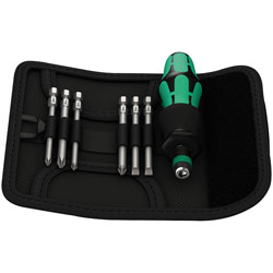 Wera Kraftform Kompakt Screwdriver Holder and Bits Sets