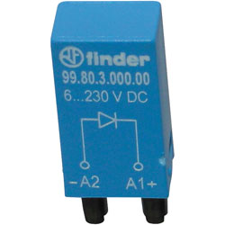 Finder 99.80 Series Indicator EMC Suppression Modules