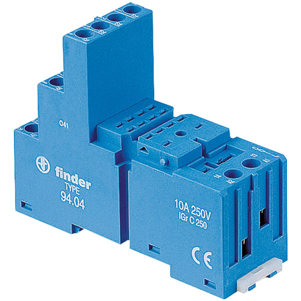  94.54.1 Relay Socket 250V 10A for 85.02 and 85.04 Series Timers