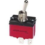 APEM 3600NF Series Toggle Switches 250V 6A