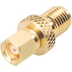 SMC Socket Connectors, Gold Plated