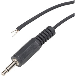 BKL Audio/NF Cable with 2.5mm Jack Plugs