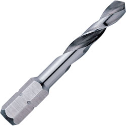 Exact HSS Twist Drill Bits with 1/4in. Hex Shanks