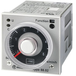 Finder Plug-In Timers, 250 -400V, 5-8A 88 Series