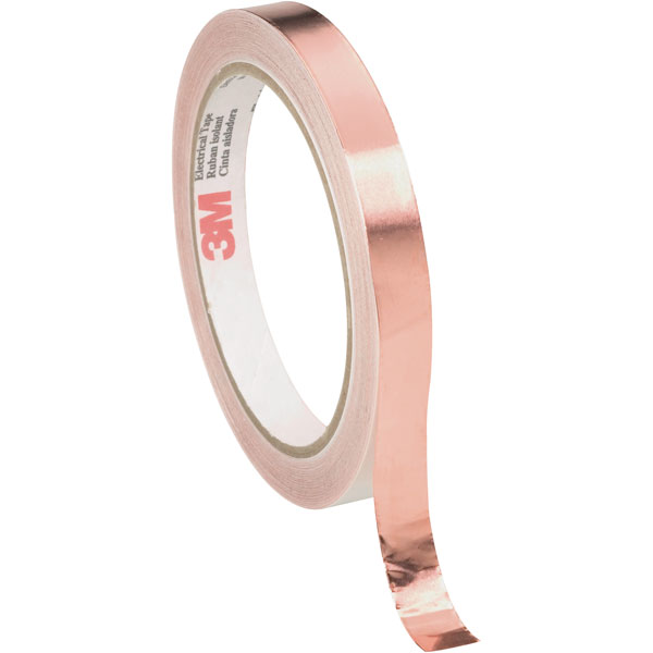 ™ 118115 Copper Tape-Copper Foil with Acrylic Conductive Adhesive 15mm x 16.5m