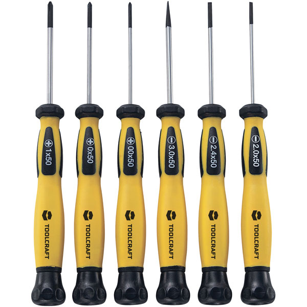 Click to view product details and reviews for Toolcraft 814609 Esd Precision Screwdriver Set 6pc.