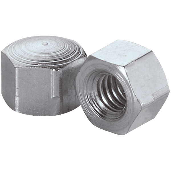 Toolcraft Low Form Domed Cap Nuts DIN 917 Galvanized Steel Packs of