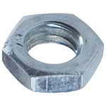 Toolcraft Hexagon Nuts Form B DIN 439 Galvanised Steel - Packs of 100