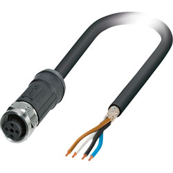 Phoenix Contact Sensor Cables with M12 Connectors