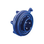 Bulgin Buccaneer Panel Mount Plug External Thread 277V 12A Screw IP68