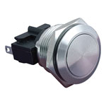 Bulgin Vandal Resistant Pushbutton SPCO 250V 5A 19.2mm IP66