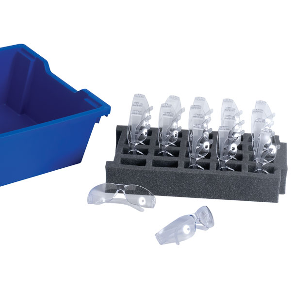 Rapid JSP 7000 Safety Spectacles Clear Class Pack of 20