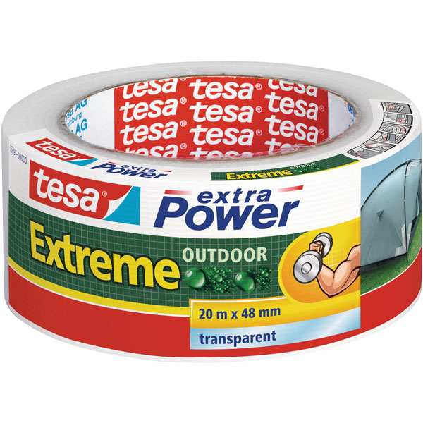 ® 56395 Extreme Outdoor Gaffer Tape - Transparent 48mm x 20m