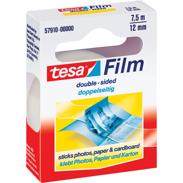 Double-Sided Adhesive Fleece Transparent
