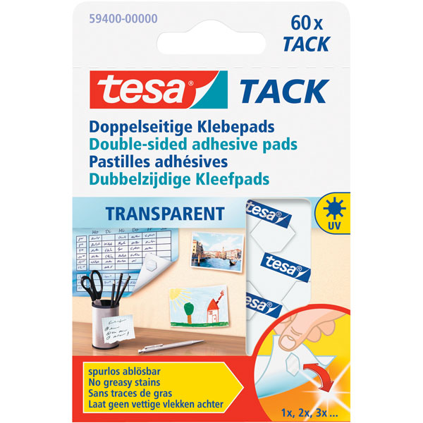 ® 59401 Tack Double-sided Adhesive Pads Pack Of 200