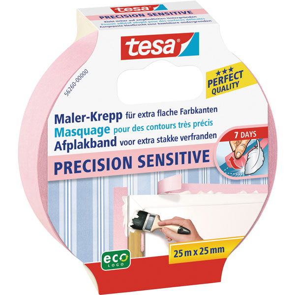 ® 56260 Precision Sensitive Masking Tape Rose 25mm x 25m