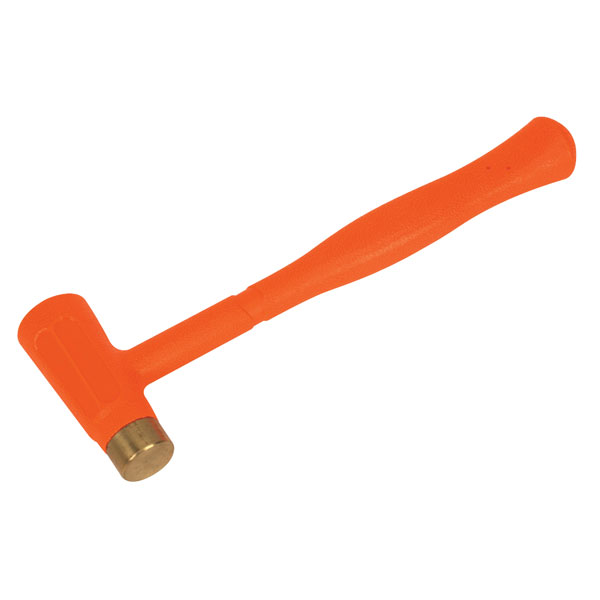 Sealey BFH12 Brass Faced Dead Blow Hammer 12oz