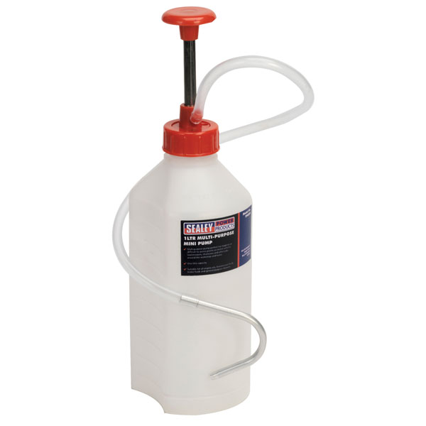 Sealey TP6804 Multi-Purpose Mini Pump 1ltr