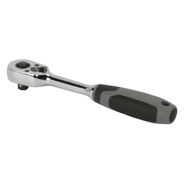 Sealey AK8947 Ratchet Wrench 3/8"Sq Drive Pear-Head Flip Reverse