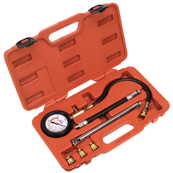 Sealey VSE300D Petrol Engine Compression Tester Deluxe Kit 6pc