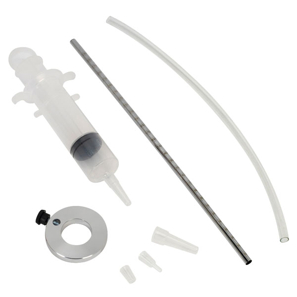 Sealey MS033 Motorcycle Fork Oil Level Gauge with Top-Up Syringe