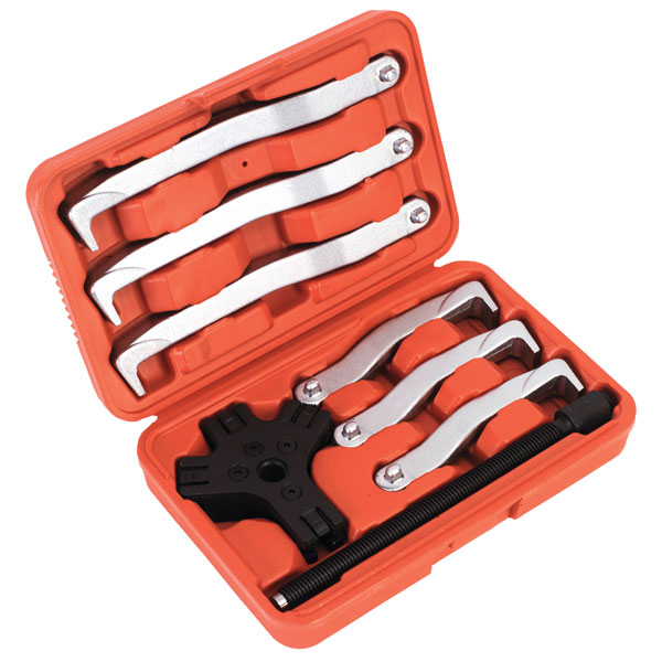 Sealey VS83 Fast Action Twin/Triple Leg Reversible Puller Set 8pc ...