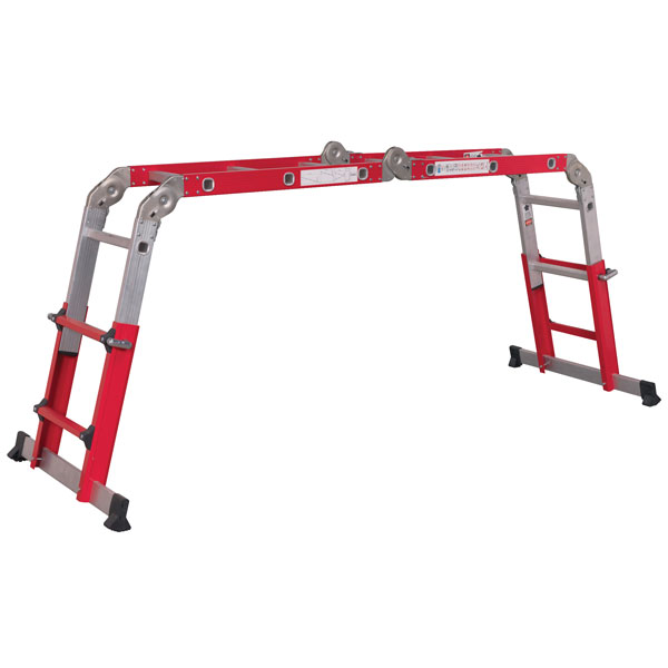  AFPL2 Aluminium Multipurpose Ladder EN 131 Adjustable Height