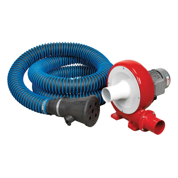 Sealey EFS101 Exhaust Fume Extraction System 230V - 370W - Single Duct