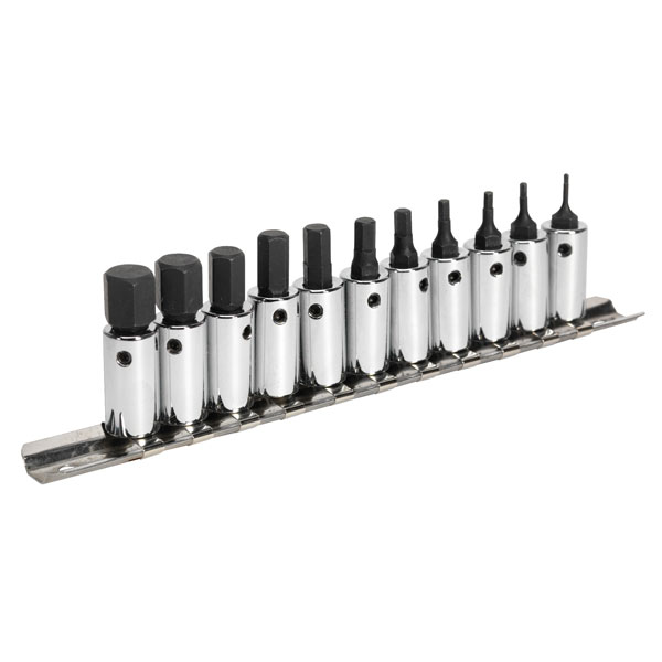 Sealey AK62257 Ball-End Hex Socket Bit Set 7pc 3/8"Sq Drive 150mm ...