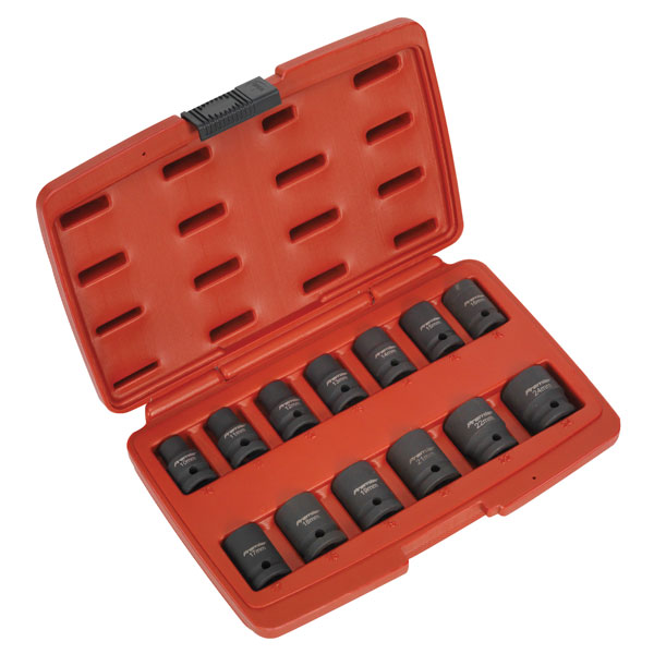 Sealey AK5613TD Impact Socket Set 13pc 1/2"Sq Drive Total Drive®