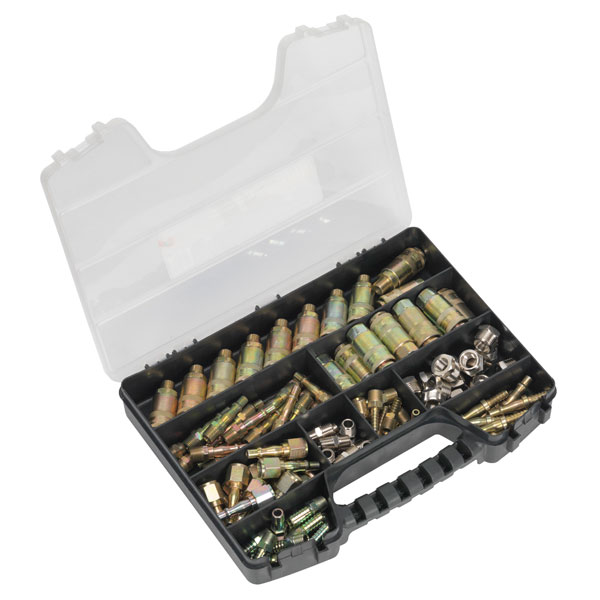 Sealey AC110K Air Coupling Kit 110pc