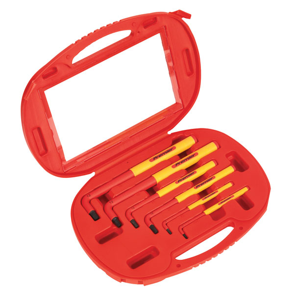 Sealey AK7177 Hex Key Set 6pc Extra-Long VDE